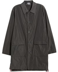 Thom Browne - Logo Print Packable Smock - Lyst