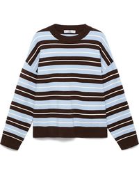 Mango - Lotuina Stripe Sweater - Lyst