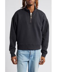 Elwood - Oversize Quarter Zip Sweatshirt - Lyst