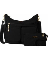 Baggallini - Modern Everywhere Hobo Crossbody Bag With Wristlet - Lyst