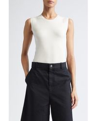 Partow - Bowery Sleeveless Silk Blend Sweater - Lyst