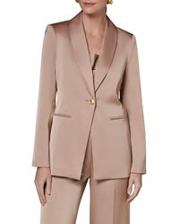 Donna Karan - Shawl Collar Jacket - Lyst