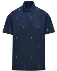 EASTSIDE GOLF - Snap Placket Performance Golf Polo - Lyst