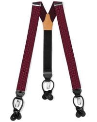 Cufflinks Inc. - Dot Pattern Adjustable Suspenders - Lyst