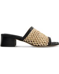 Bernardo - Jenne Raffia Sandal - Lyst
