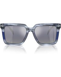 Michael Kors - Abruzzo 55mm Square Sunglasses - Lyst