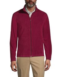 Lands' End - Full-Zip Mid-Weight Fleece Jacket - Lyst
