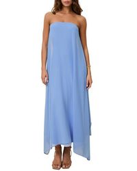 Solid & Striped - The Indira Strapless Maxi Dress - Lyst