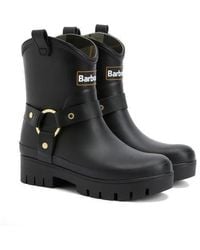 Barbour - Elley Harness Rain Boot - Lyst