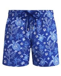 Vilebrequin - Stretch Short Swim Shorts X-ray Turtles - Lyst