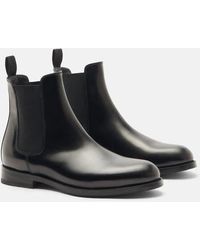 SCAROSSO - Elena Chelsea Boots - Lyst