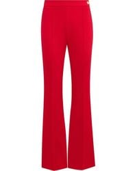 Callas Milano - Lola High Density Crepe Stretch Cropped Flare Trouser - Lyst