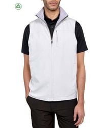 Con.struct - Regular Fit Wavy Print Recycled Performance Reversible Vest - Lyst