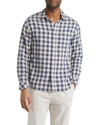 Rails - Wyatt Relaxed Fit Gingham Cotton Button-up Shirt - Lyst
