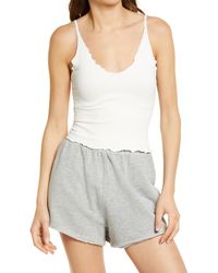 Free People - Easy To Love Rib Crop Cami - Lyst