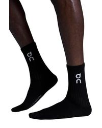 On Shoes - Logo Organic Cott Crew Socks - Lyst