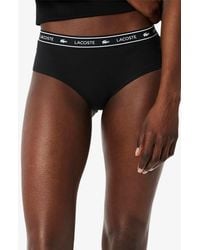 Lacoste - Stretch Cotton Briefs - Lyst