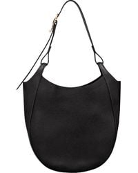 Longchamp - Large Le Foulonne Leather Hobo Bag - Lyst