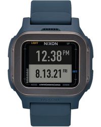 Nixon - Regulus Expedition Silicone Strap Digital Chronograph Watch, 47.5Mm - Lyst