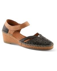 Spring Step - Ezlyn Ankle Strap Wedge Pump - Lyst
