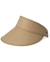 Brixton - Newport Straw Visor - Lyst