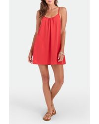Volcom - Baby Cakes Mini Cover-Up Sundress - Lyst