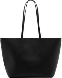 Mango - Pebble Faux Leather Shopper Bag - Lyst