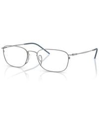 Giorgio Armani - 53Mm Rectangle Optical Glasses - Lyst