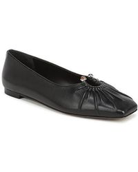 Vince - Dany Leather Flat - Lyst
