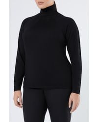 Marina Rinaldi - Fatima Turtleneck Virgin Wool & Cashmere Sweater - Lyst