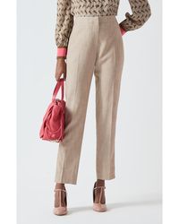 LK Bennett - Amelia Slim Fit Trousers - Lyst