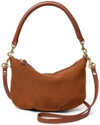 Clare V. - Petit Moyen Leather Messenger Bag - Lyst