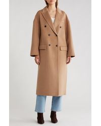 Reiss - Lara Double Breasted Coat - Lyst
