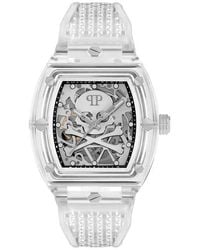 Philipp Plein - The $Keleton Crystal Watch Pwpta0524 - Lyst
