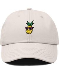 Alix - Pineapple Embroidered Dad Hat - Lyst