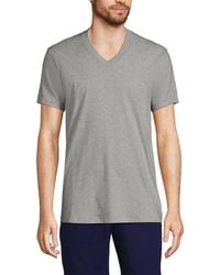 Lands' End - V-Neck Undershirt 3 Pack - Lyst