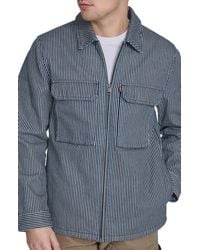 Levi's - Lightweight Cotton Shacket - Lyst