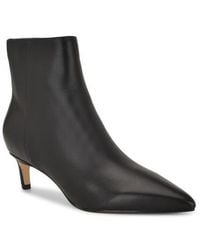 Nine West - Brite Pointed Toe Kitten Heel Bootie - Lyst