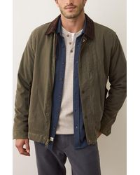 Marine Layer - Waxed Canvas Barn Jacket - Lyst