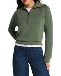 Spanx - Airessentials Half Zip Sweatshirt - Lyst