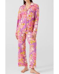 Alivia - Sofia Print Crop Pajamas - Lyst