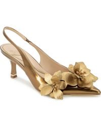 Kenneth Cole - Davia Slingback Pointed Toe Pump - Lyst
