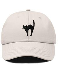 Alix - Cat Embroidered Casual Hat - Lyst