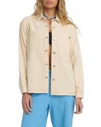Billabong - Laura Twill Shacket - Lyst