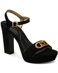 Donna Karan - Shepard Ankle Strap Platform Sandal - Lyst