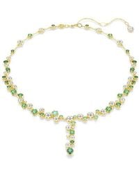 Swarovski - Constella Crystal & Zirconia Necklace - Lyst