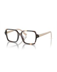Prada - 53Mm Rectangle Optical Glasses - Lyst