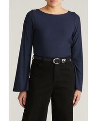 UNIVERSAL STANDARD - Yasmine Rib Bell Sleeve Sweater - Lyst