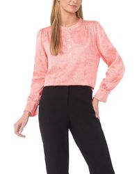 Halogen® - Geo Print Woven Shirt - Lyst