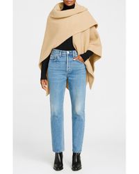Diarrablu - Convertible Cream Wrap Cape - Lyst